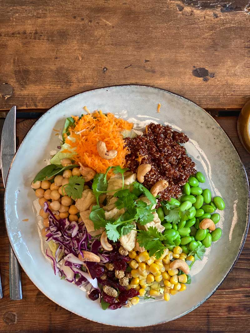 Tofu sallad med grönsaker