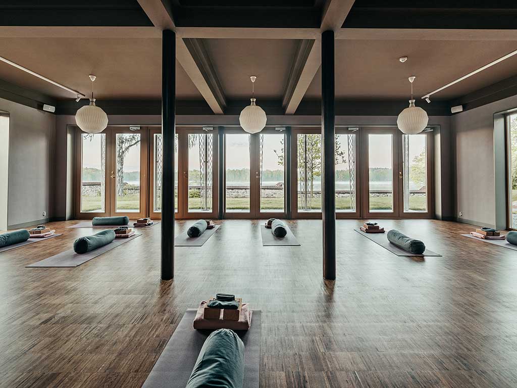 En yoga studio