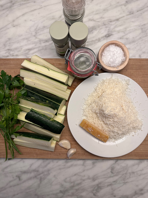 Zucchine Parmigiano